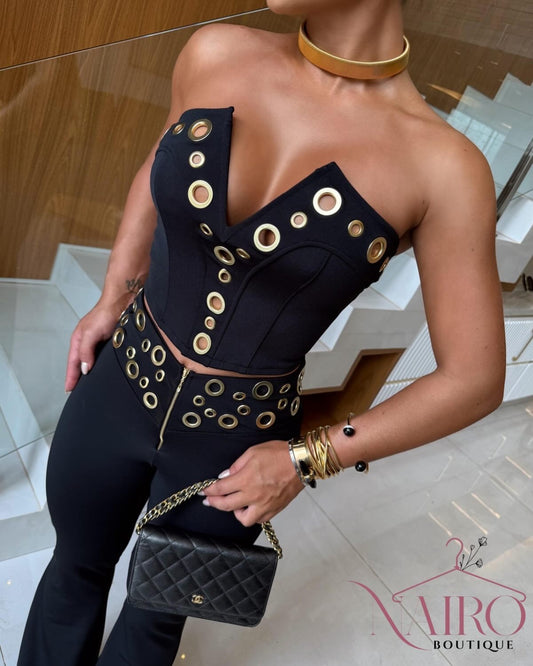 CONJUNTO MADDIE NEGRO